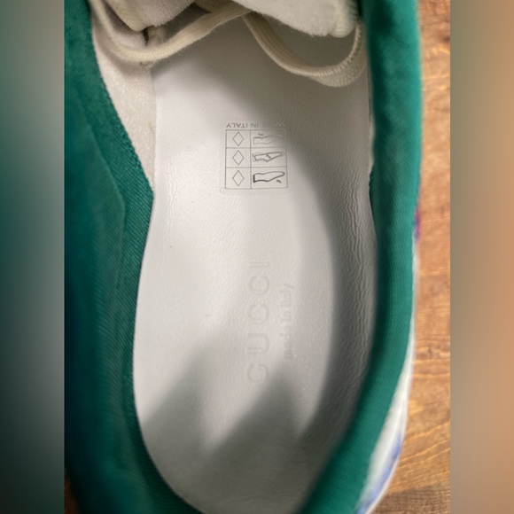 Gucci children’s 1977 embroidered monogram sneakers - Picture 5 of 6